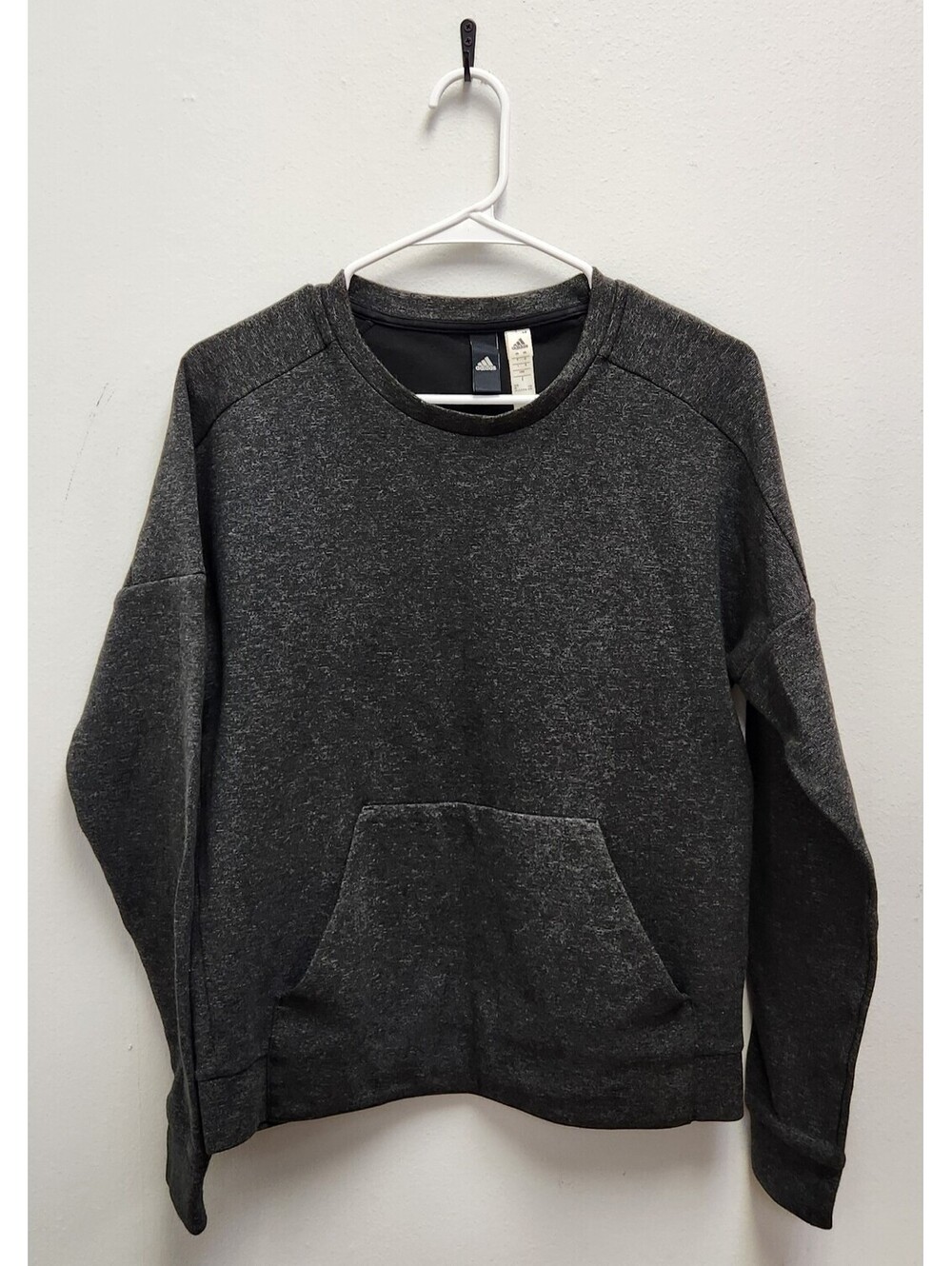 Adidas ID Stadium Crewneck Sweatshirt CG2098 Japan Release Dark Heather Grey XS